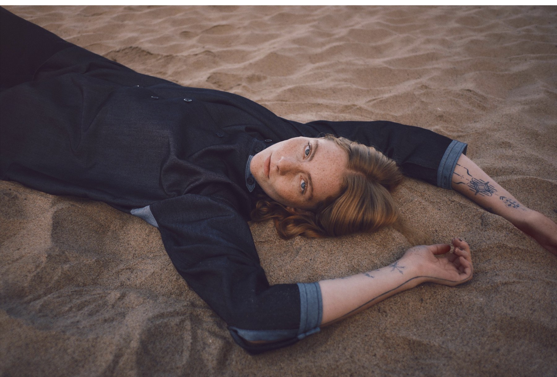ARAI — Because I Saw the Blue Sky, 2024 editorial, photographed on the coast